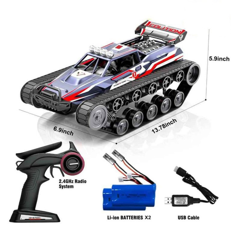 تانک کنترلی دریفت مدل Spray Drifting Vehicle (شارژی و دودزا)